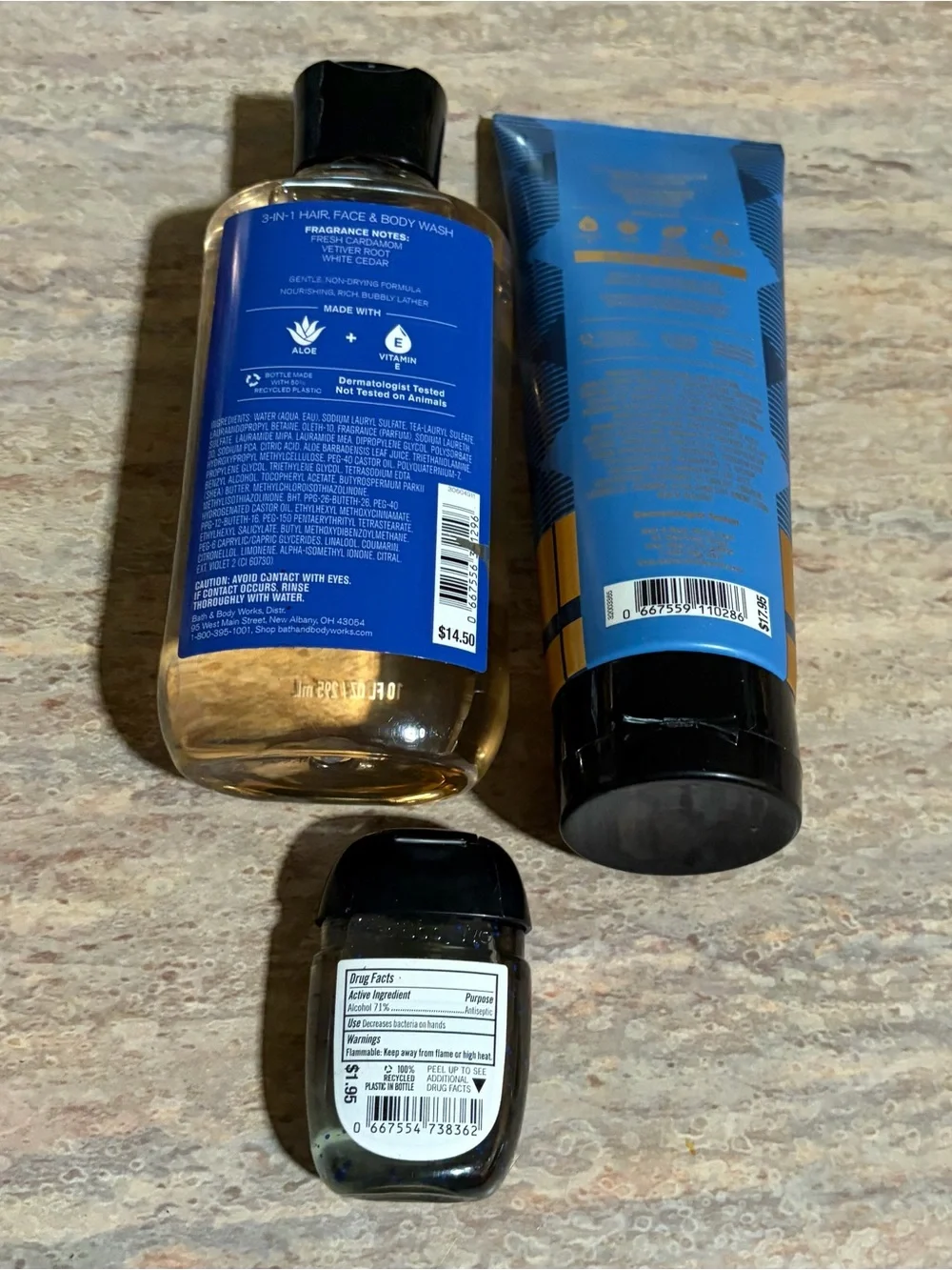 Bath & Body Works men grooming